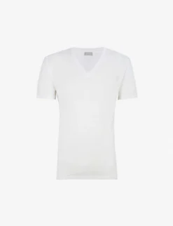 HANRO Cotton Sporty Cotton-jersey T-shirt