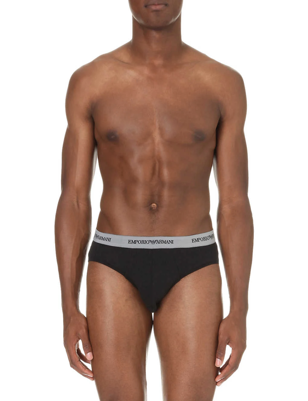 Emporio Armani Pack Of Two Slim-fit Stretch-cotton Briefs 5 Emporio Armani Pack Of Two Slim-fit Stretch-cotton Briefs - Image 5