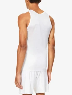 252 Royal Classic Cotton Vest -Falkeis Store 102 85418922 2528066BASIC WHITWHITE ALT03