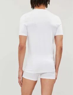 700 Pureness Modal T-shirt 8 700 Pureness Modal T-shirt -Falkeis Store 102 85418922 700134101 WHITE ALT02