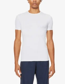 Jack Pima-cotton T-shirt 10 Jack Pima-cotton T-shirt -Falkeis Store 102 89001966 8005JACK001WHI WHITE ALT02