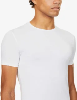 Jack Pima-cotton T-shirt 12 Jack Pima-cotton T-shirt -Falkeis Store 102 89001966 8005JACK001WHI WHITE ALT04