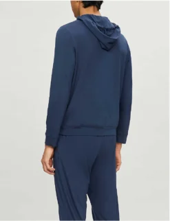 Basel Stretch-jersey Pyjama Bottoms 8 Basel Stretch-jersey Pyjama Bottoms -Falkeis Store 1037 89001966 9403BASE001NAV NAVY ALT02