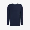 Basel Long-sleeved Stretch-cotton Top