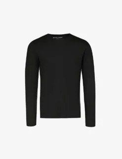 Basel Long-sleeved Stretch-modal Top