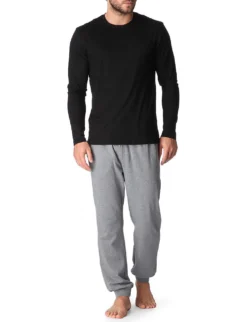 Basel Long-sleeved Stretch-modal Top -Falkeis Store 107 89001966 3083BASELBLACK BLACK LS