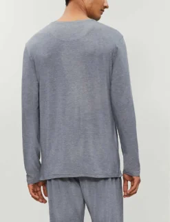 Marlowe Stretch-jersey Top 8 Marlowe Stretch-jersey Top -Falkeis Store 107 89001966 3083MARL001CHA CHARCOAL ALT02