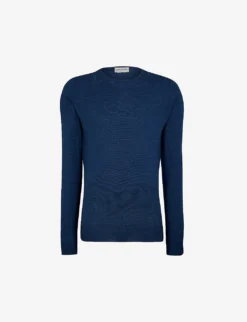 JOHN SMEDLEY Lundy Crewneck Wool Jumper