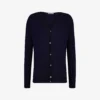 JOHN SMEDLEY Petworth V-neck Merino Wool Cardigan