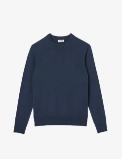 Sandro Crewneck Merino-wool Jumper