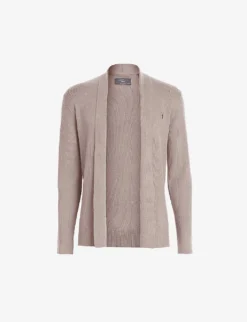 AllSaints Mode Open-front Wool Cardigan