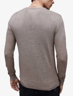 AllSaints Mode Merino Wool Jumper 8 AllSaints Mode Merino Wool Jumper -Falkeis Store 948 10136 MK129D STONETAUPEMA ALT03