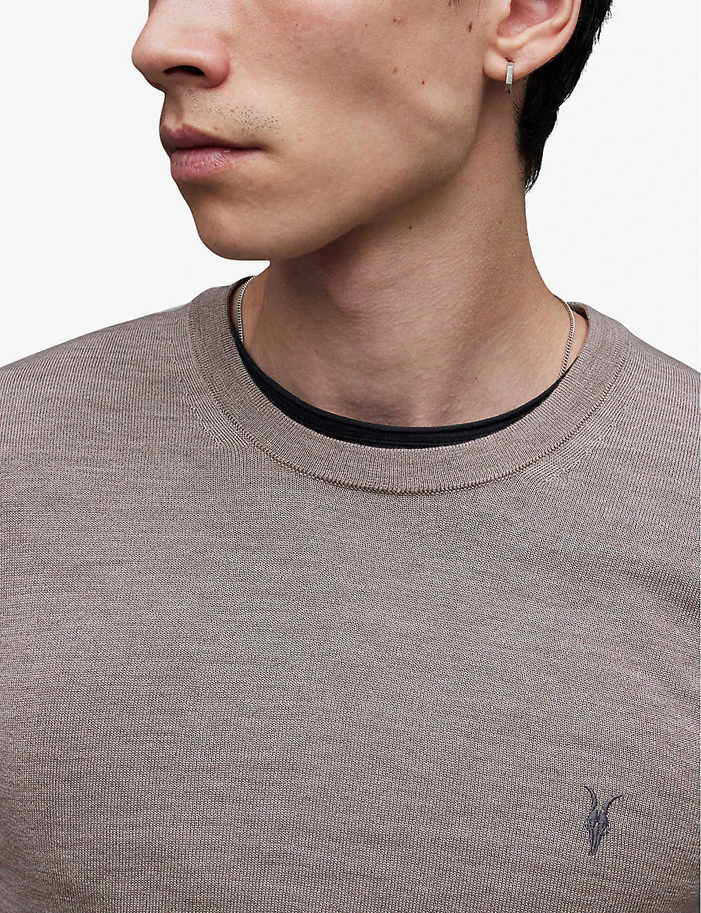 AllSaints Mode Merino Wool Jumper 5 AllSaints Mode Merino Wool Jumper - Image 5