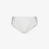 Sunspel Superfine Branded-waistband Cotton-jersey Briefs