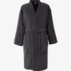 Alizee Spread-collar Cotton Bathrobe