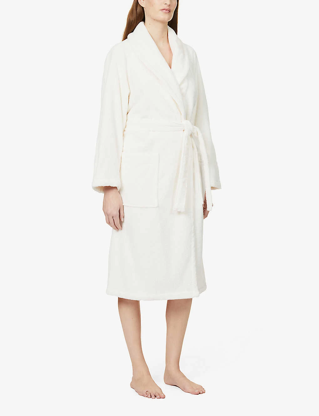 Étoile Self-tie Cotton-blend Robe 2 Étoile Self-tie Cotton-blend Robe - Image 2