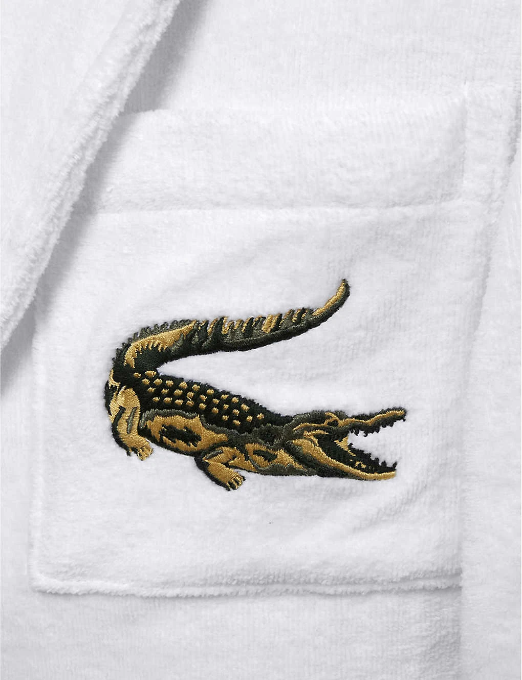 Lacoste Rene Cotton Dressing Gown 2 Lacoste Rene Cotton Dressing Gown - Image 2