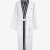 Lacoste Club Self-tie Organic Cotton Dressing Gown