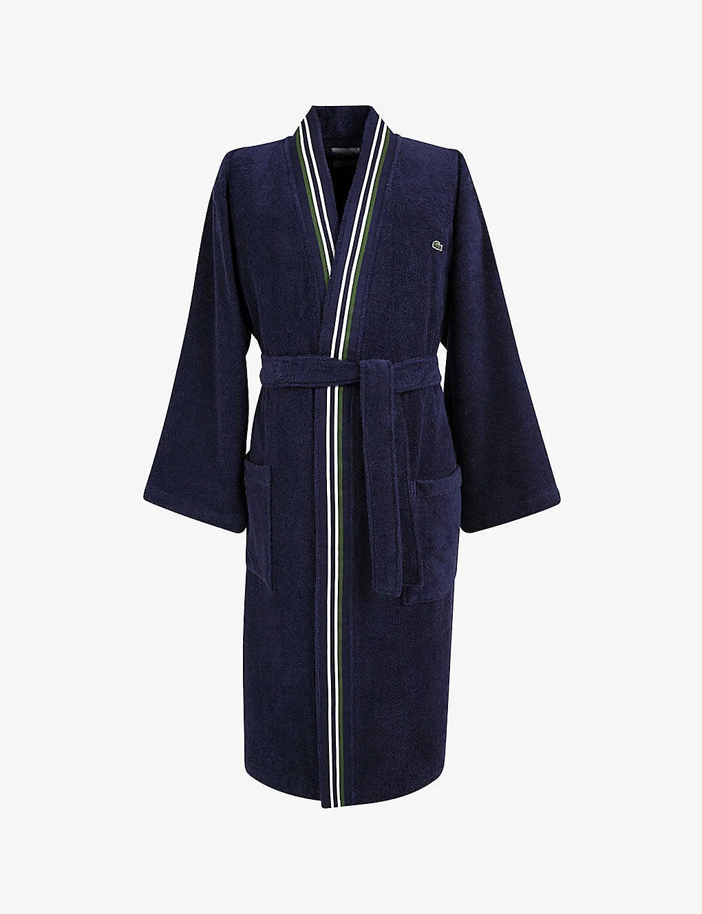 Lacoste Marine Organic Cotton Bath Robe 1 Lacoste Marine Organic Cotton Bath Robe