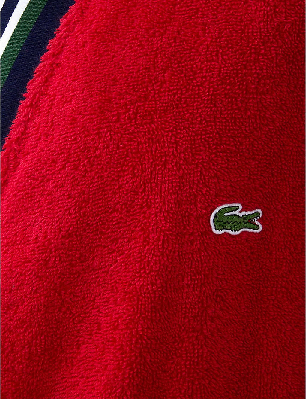 Lacoste Club Organic Cotton Bathrobe 2 Lacoste Club Organic Cotton Bathrobe - Image 2