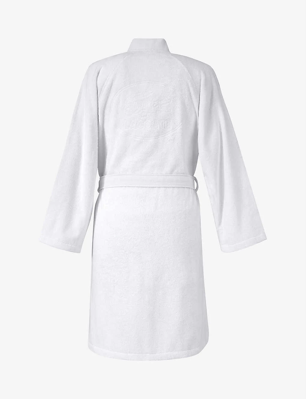Lacoste Defile Organic Cotton Bathrobe 3 Lacoste Defile Organic Cotton Bathrobe - Image 3