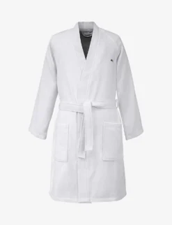 Lacoste Defile Organic Cotton Bathrobe