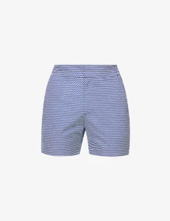 Classic Graphic-print Regular-fit Swim Shorts