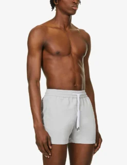 Sport Regular-fit Swim Shorts -Falkeis Store R03766971 SMOKE ALT02