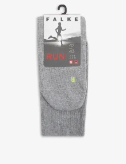 Falke Run Reinforced Cotton-blend Socks