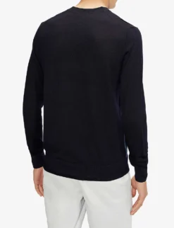 Ted Baker Kenton Wool Jumper -Falkeis Store R03803932 NAVY ALT03