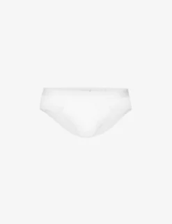 Jack Branded-waistband Stretch-cotton Briefs