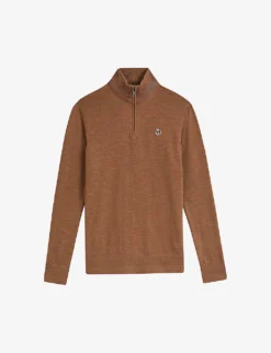Ted Baker Tooting Half-zip Wool Jumper