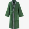Lacoste Club Kimono-style Organic Terry Cotton Bathrobe