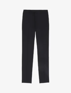 Sandro Berkeley Slim-fit Tapered Wool Trousers