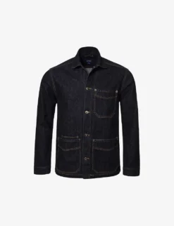 ETON Casual Regular-fit Denim Overshirt