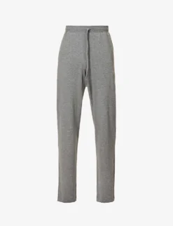 HANRO Relaxed-fit Straight-leg Stretch-woven Jogging Bottoms
