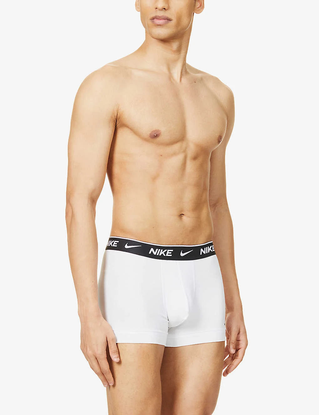 Nike Pack Of Three Branded Regular-fit Stretch-cotton Trunks 2 Nike Pack Of Three Branded Regular-fit Stretch-cotton Trunks - Image 2