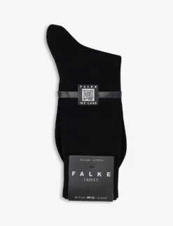 Falke Family Ankle-length Stretch-cotton-blend Socks