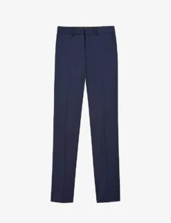 Ted Baker Sinjts Slim-fit Wool-blend Trousers