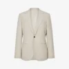 Reiss Single-breasted Notch-lapel Wool Blazer