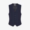Reiss Bold Slim-fit Wool Waistcoat