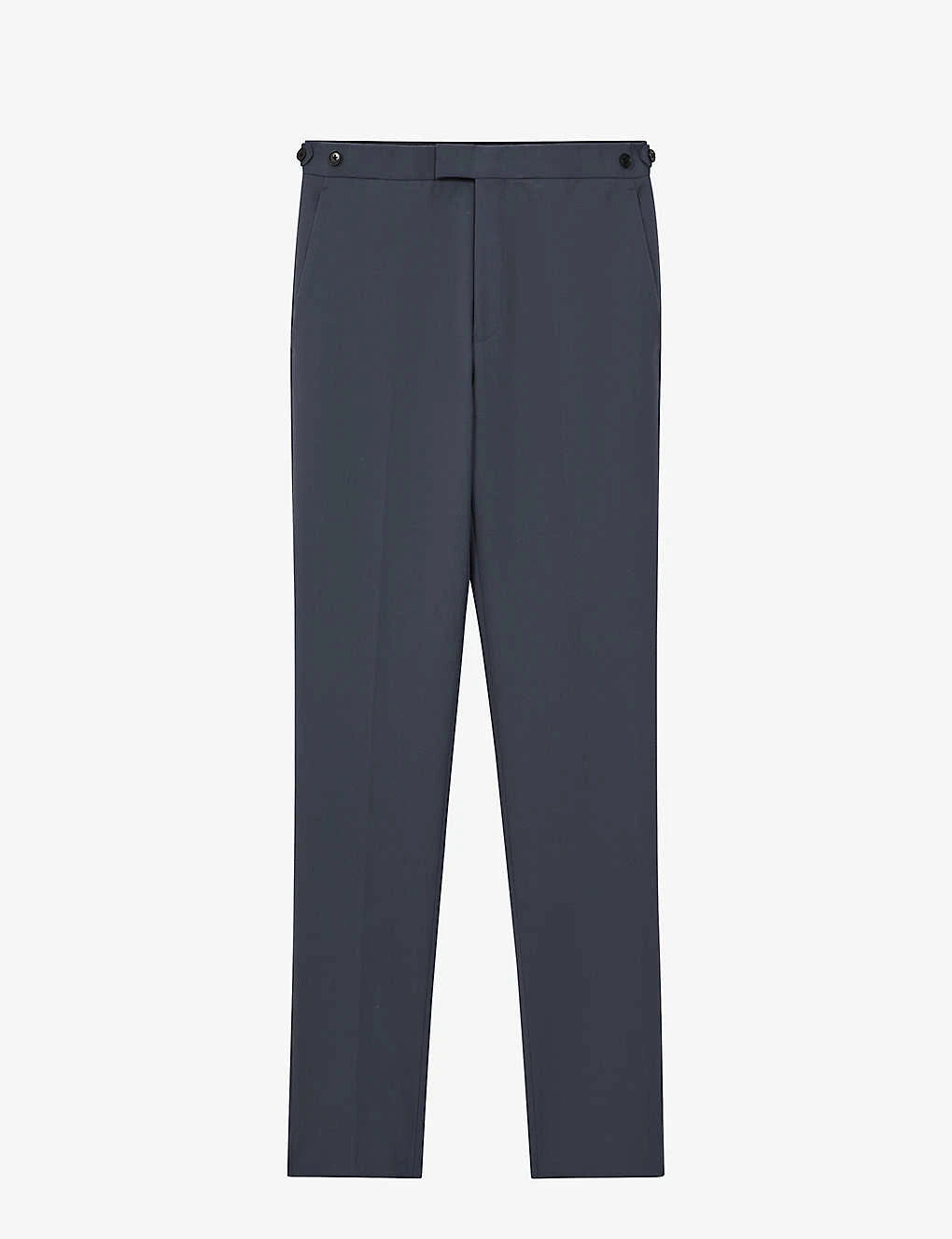 Reiss Fine Pressed-crease Wool Trousers 1 Reiss Fine Pressed-crease Wool Trousers