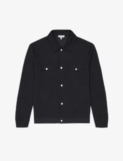 Reiss Jerry Stretch-woven Overshirt