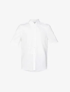Alexander McQueen Brad Pitt Slim-fit Stretch-cotton Shirt