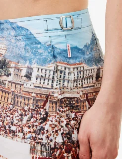 ORLEBAR BROWN Bulldog Photo-printed Swim Shorts -Falkeis Store R03935145 STARTYOURENGINES ALT04