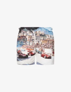 ORLEBAR BROWN Bulldog Photo-printed Swim Shorts