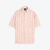 Ted Baker Hillma Striped Regular-fit Cotton-blend Shirt