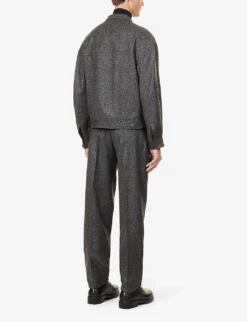 Giorgio Armani Relaxed-fit Stretch-wool Blend Suit 10 Giorgio Armani Relaxed-fit Stretch-wool Blend Suit -Falkeis Store R03965102 LONDONSMOKE ALT03