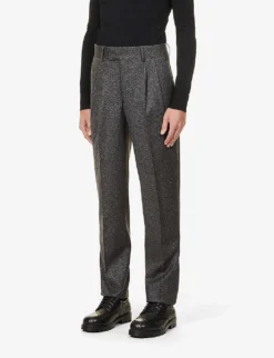 Giorgio Armani Relaxed-fit Stretch-wool Blend Suit 12 Giorgio Armani Relaxed-fit Stretch-wool Blend Suit -Falkeis Store R03965102 LONDONSMOKE ALT05