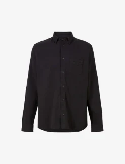 AllSaints Arden Relaxed-fit Organic-cotton Shirt